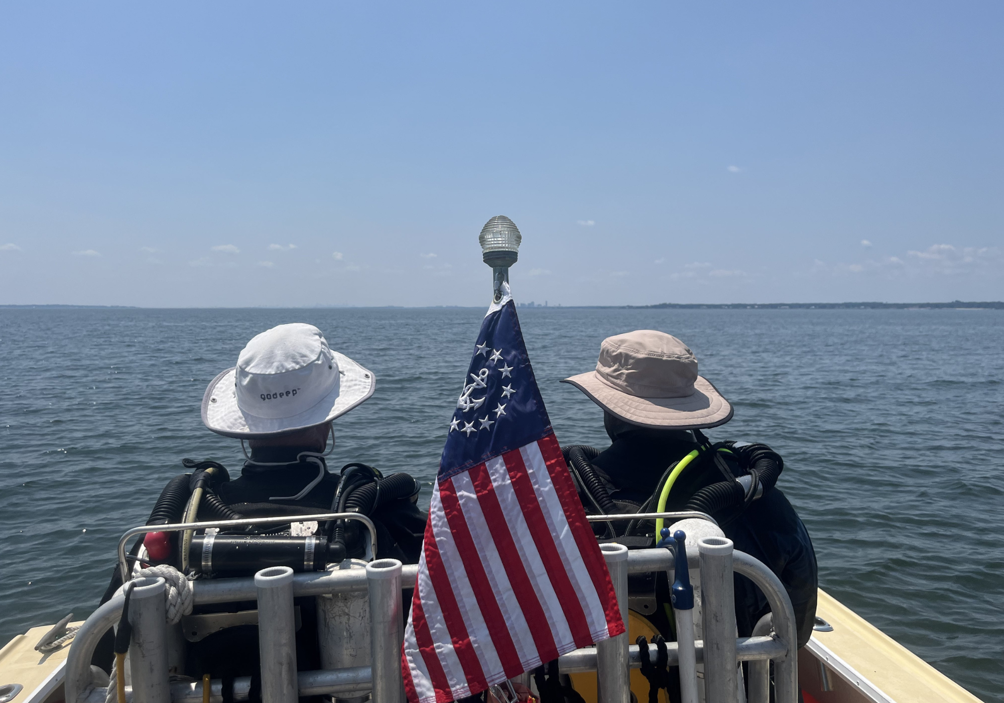 Lady Kasey Boat Polling Brothers Wreck Island NY