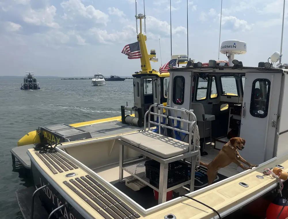 The dive deck aboard Lady Kasey
