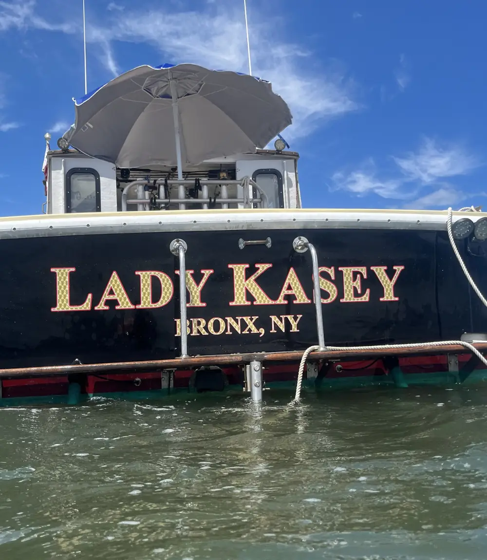 Lady Kasey, Bronx NY, in Manhasset Bay